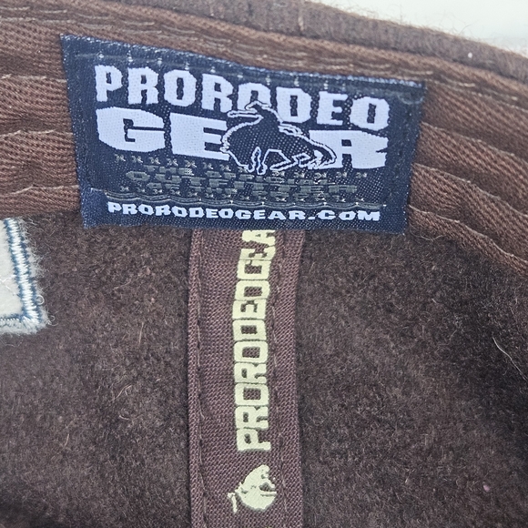 Wrangler NFR Las Vegas Limited Edition Baseball Cap 2016 Brown Wool Adjustable - Picture 8 of 9